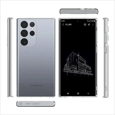 Soft Silicone Clear Case For Galaxy A53 Anti Fingerprint - Smarsty