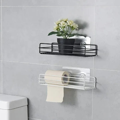 Corner Bathroom Shelf Wall Mounted No-Drill Organizer - Smarsty