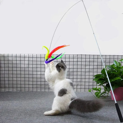 Interactive Cat Toy Wand Refills with Engaging Worms - Smarsty