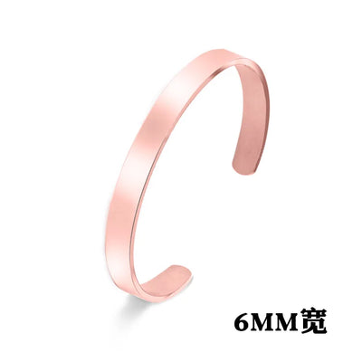 Adjustable Stainless Steel Men Bracelet Glossy Finish - Smarsty