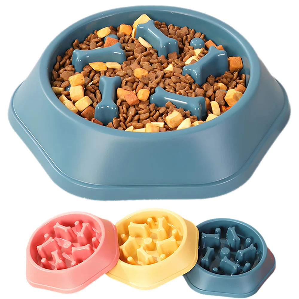 Slow Feeder Dog Bowl for Healthy Eating - Smarsty