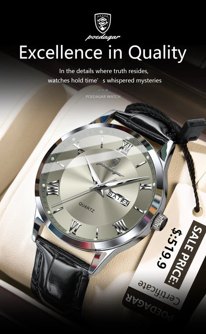 Luxury Waterproof Military Watch For Men with Luminous Dial - Smarsty