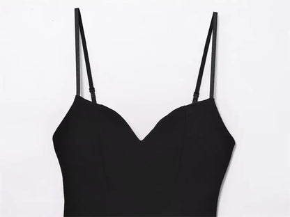 Dresses Summer Women's 2025 New Chic Slim Tube Top Elegant Mini Camisole Women's Dress Street Fashion Youth Holiday Dress - Smarsty