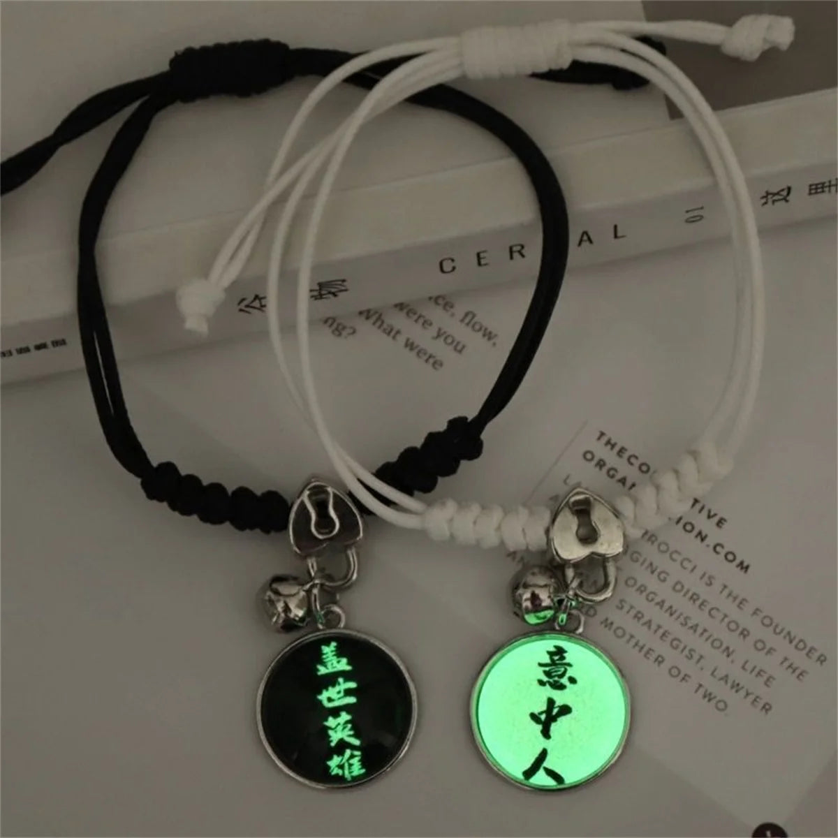 Luminous Beads Star Couple Bracelet for Lovers - Smarsty