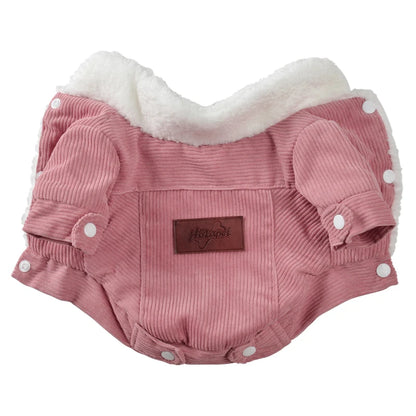 Warm Fleece Dog Jacket for Small Pets - Smarsty