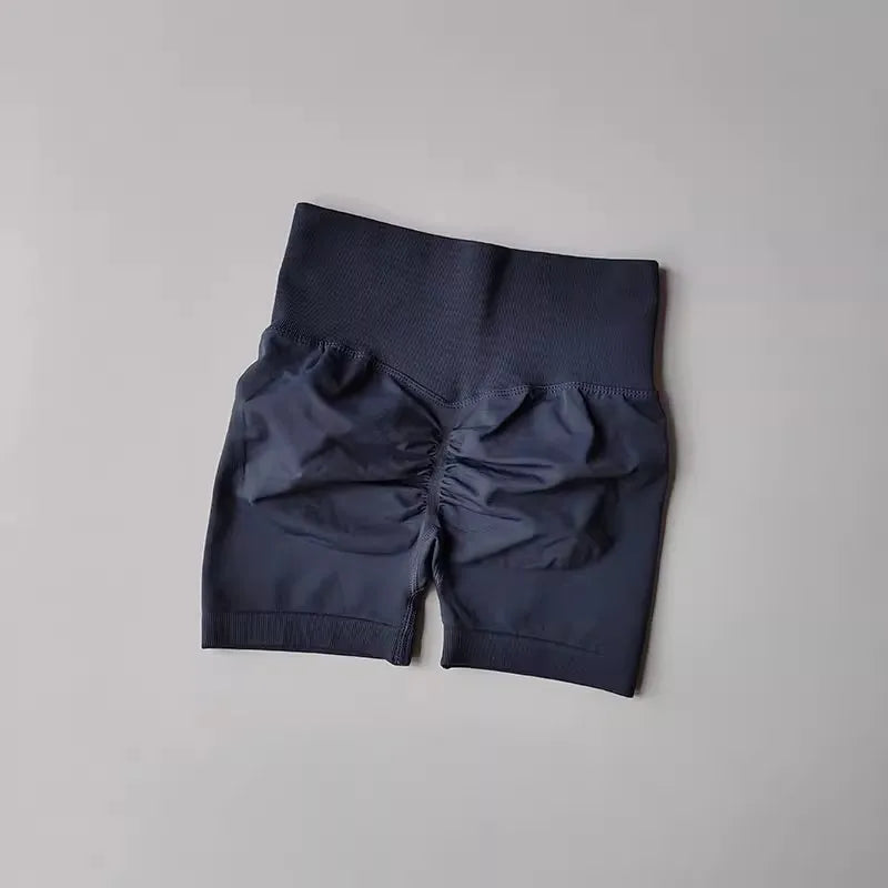 Women's High-Waist Breathable Yoga Shorts for Summer Running Short Tights Leggings Cycling Workout Gym Shorts Sports Shorts - Smarsty