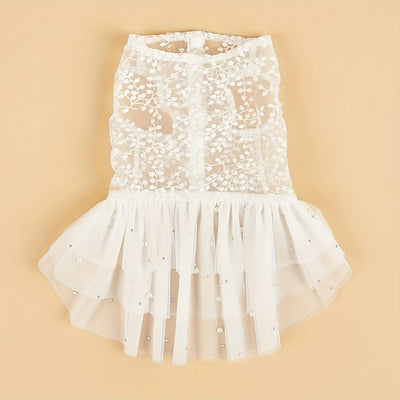 Summer Mesh Dog Wedding Suit for Cats and Dogs - Smarsty