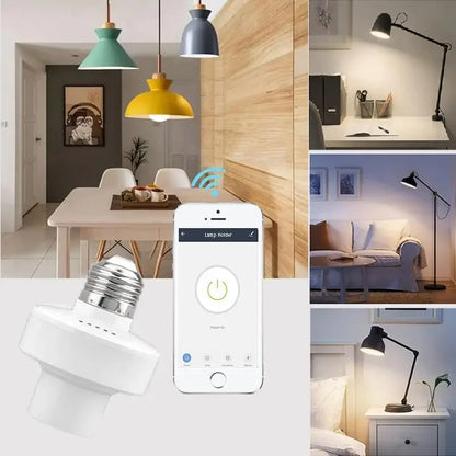 Smart E27 Socket Adapter for Voice Control Lighting - Smarsty