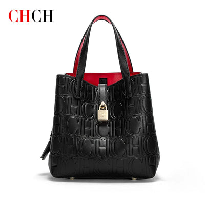 Women Tote Bag Steel Embossed Handheld Casual Purse - Smarsty