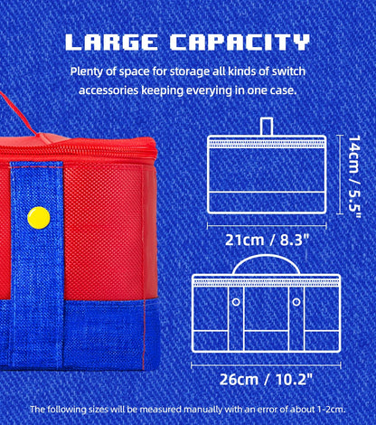 Large Protective Case for Nintendo Switch OLED Travel - Smarsty