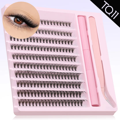 GROINNEYA DIY Eyelash Clusters Kit with Strong Hold - Smarsty