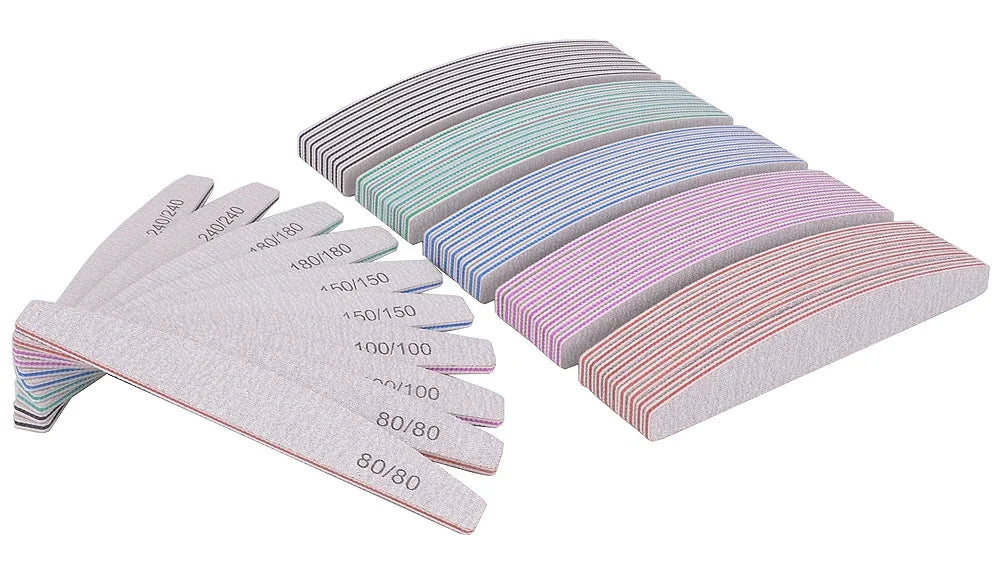 Professional Nail Files Set for Strong and Smooth Nails - Smarsty