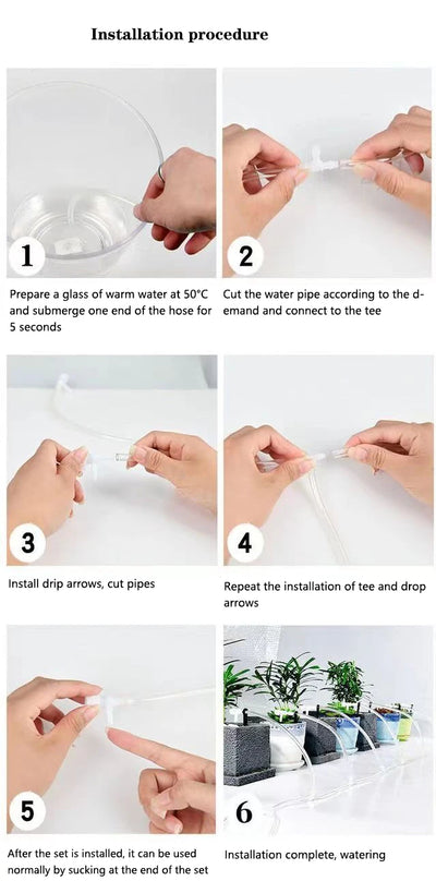 Garden Drip Irrigation Kit for Efficient Plant Watering - Smarsty