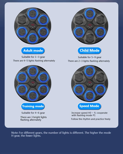 New Music Boxing Machine Smart Bluetooth Wall Mounted Music Boxing Trainer Gym Home Electronic Boxing Target Punching Equipment