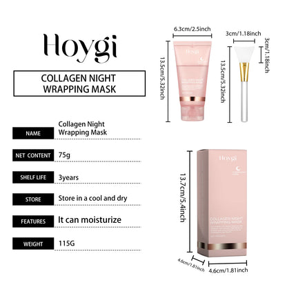 Collagen Peel-Off Mask for Deep Hydration and Firming - Smarsty