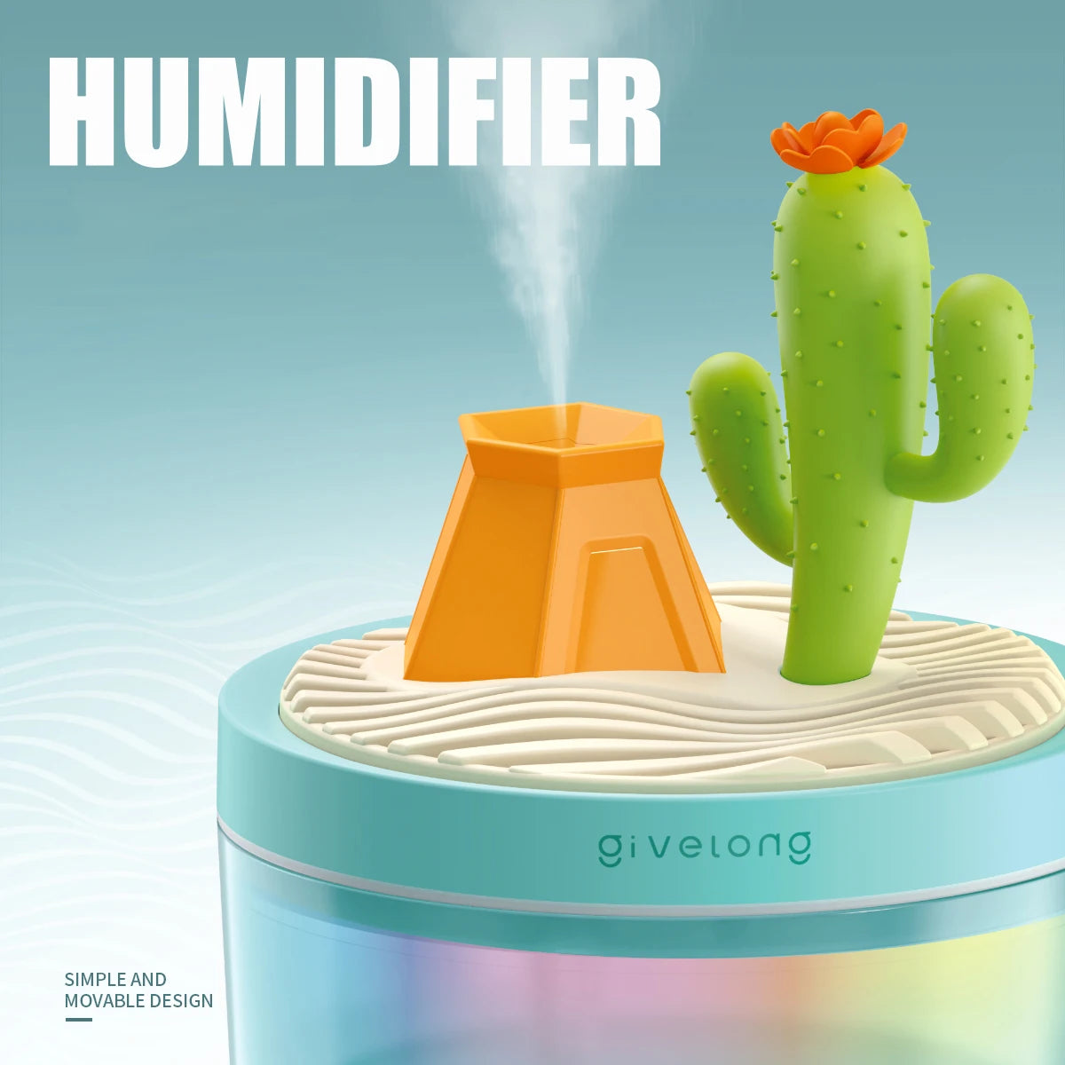 Silent Desktop USB Humidifier for Aromatherapy and Hydration - Smarsty