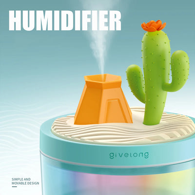 Silent Desktop USB Humidifier for Aromatherapy and Hydration - Smarsty