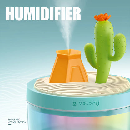 Silent Desktop USB Humidifier for Aromatherapy and Hydration - Smarsty