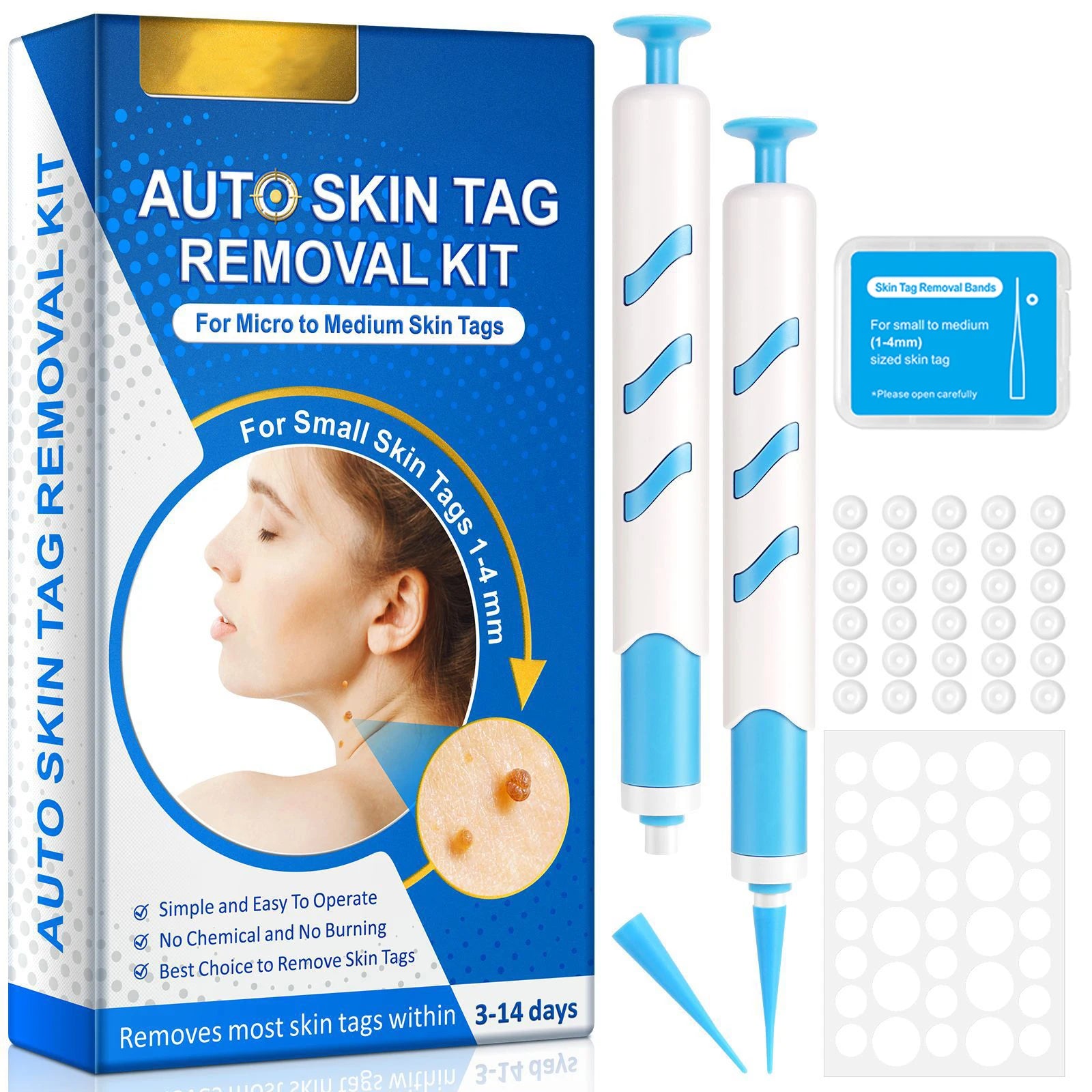 3 In 1 Painless Skin Tag Removal Kit - Smarsty