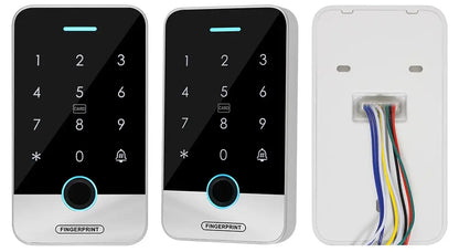 Waterproof Bluetooth Fingerprint Access Control Keypad - Smarsty