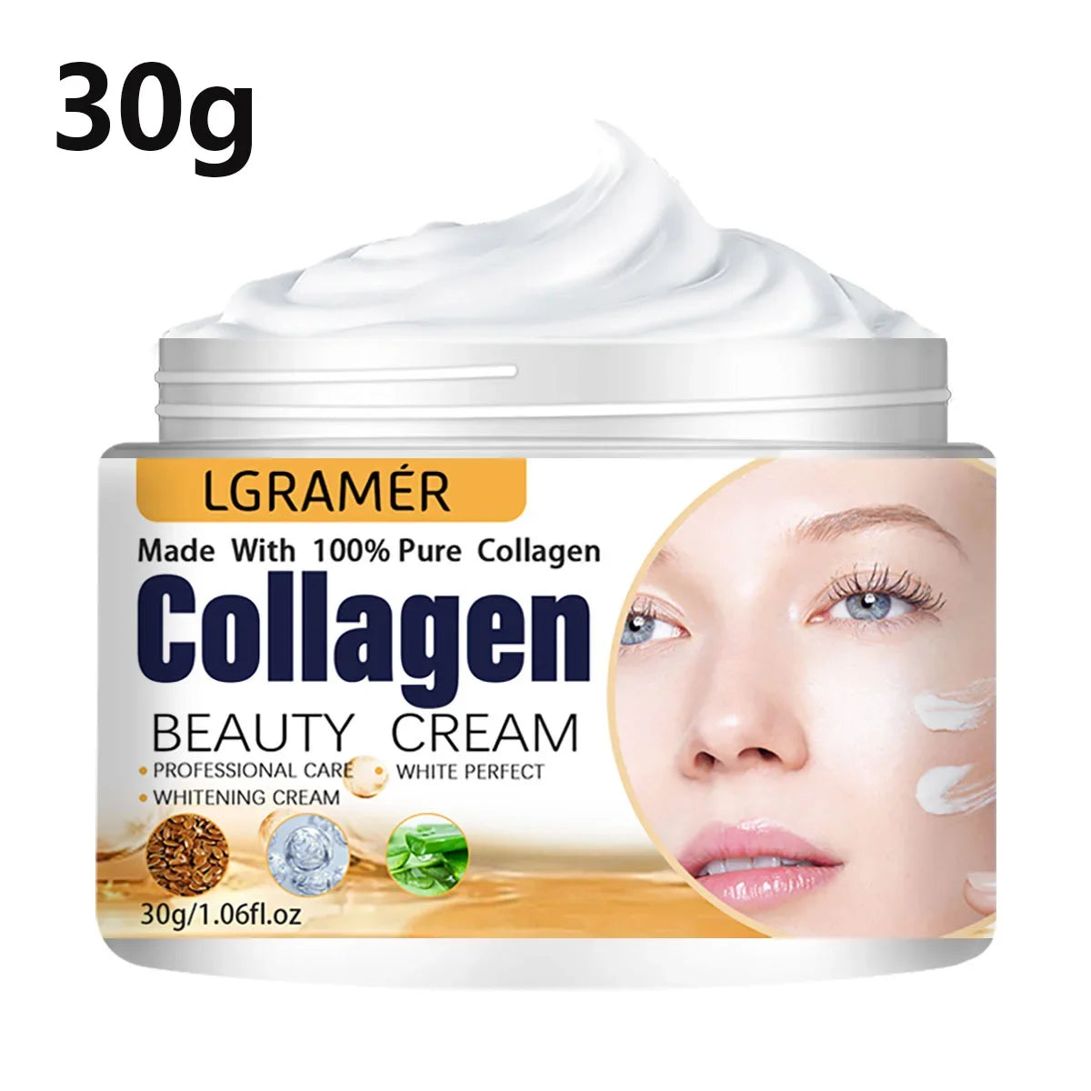 Anti Wrinkle Cream Eye Cream Face Moisturizer Anti Aging Face Lifting Nourishing Repair Collagen Boost Cream Korean Essence - Smarsty