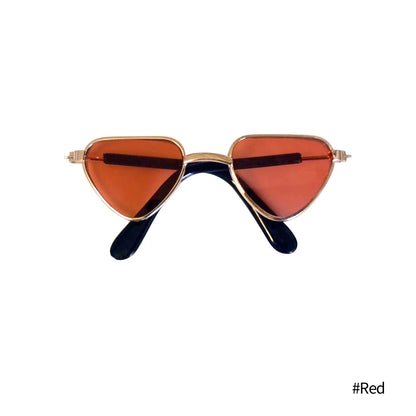 Vintage Round Dog Sunglasses for Stylish Pet Photos - Smarsty