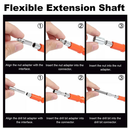 Multifunctional 21V rechargeable impact drill lithium battery cross-border flashlight gun drill electric screwdriver electric dr