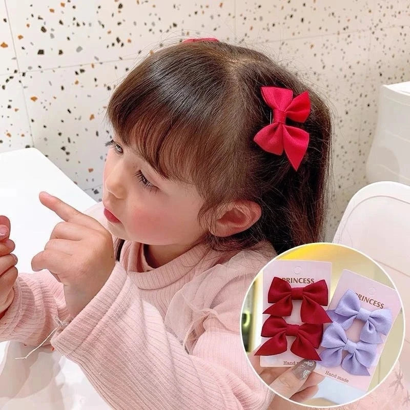 Elegant Flower Bow Hair Clips for Kids and Ladies - Smarsty