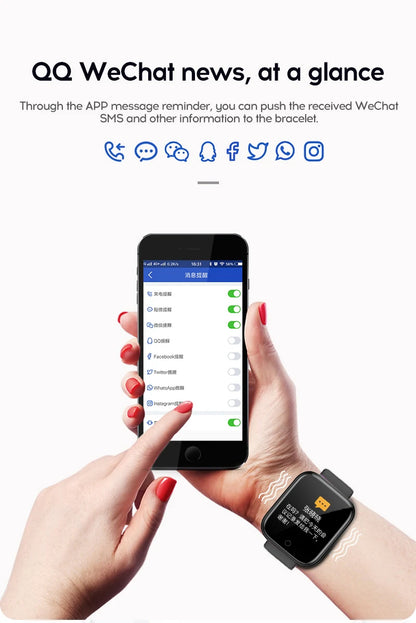 Multifunctional Bluetooth Smart Watch for Fitness Tracking - Smarsty