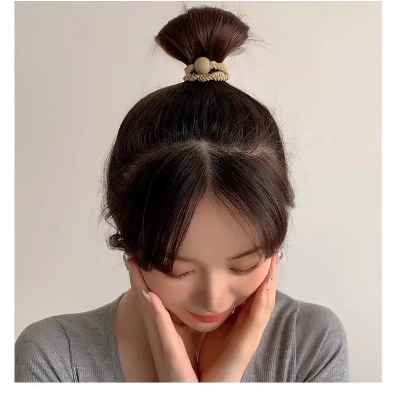 High Elasticity Leather Headbands for Durable Ponytails - Smarsty
