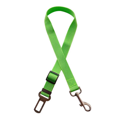 Adjustable Dog Car Seat Belt Harness with Reflective Cushioning - Smarsty