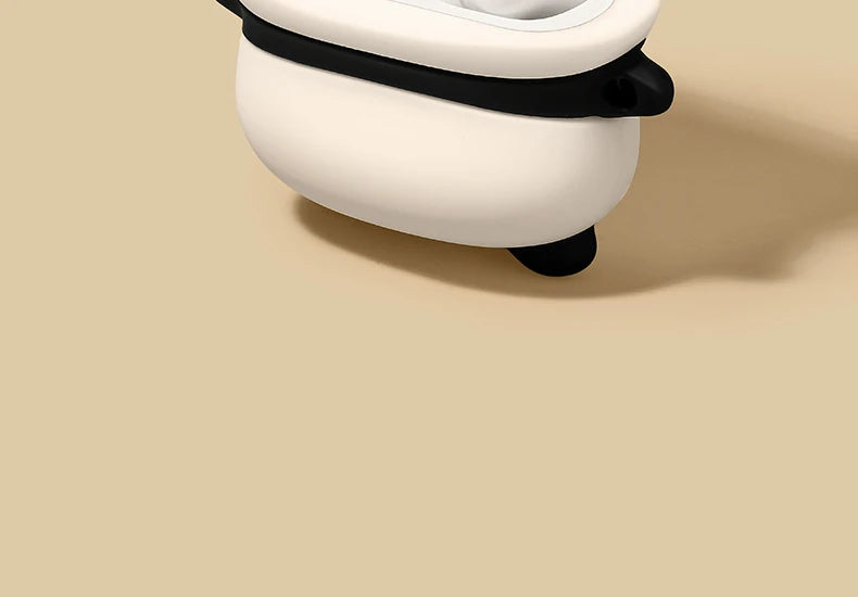 Cute Panda Silicone Headphone Case for AirPods 4 - Smarsty