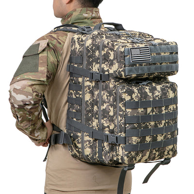 45L Tactical Backpack For Men Molle 3 day survival Backpack Hunting Camping Hiking GYM Rucksack Survival Bug Out Bag - Smarsty