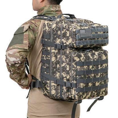 45L Tactical Backpack For Men Molle 3 day survival Backpack Hunting Camping Hiking GYM Rucksack Survival Bug Out Bag - Smarsty