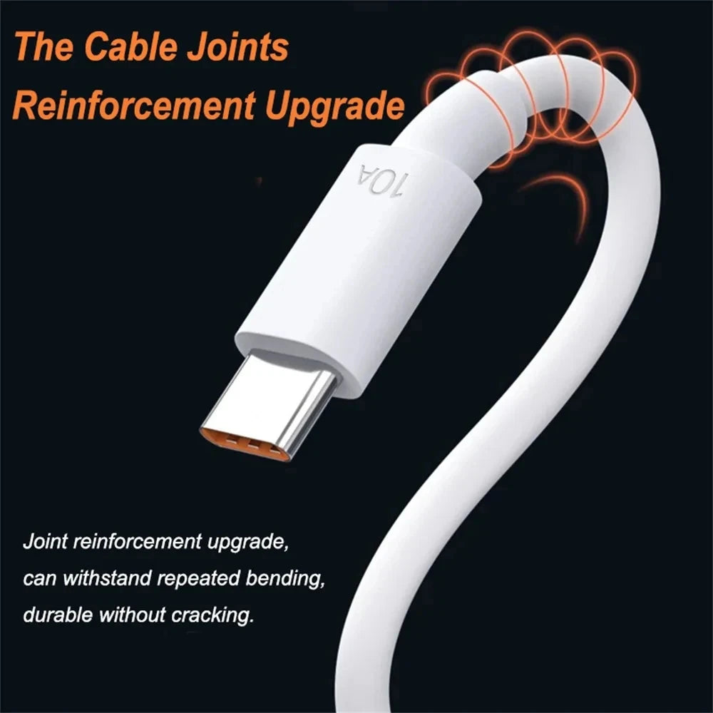 NNBILI 10A USB C Quick Charging Cable 120W Fast Charge - Smarsty