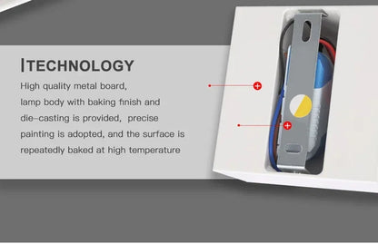 LED Wall Mounted Touch Control Dimming Lamps - Smarsty