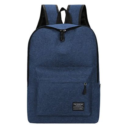 Trendy Men's Minimalist Backpack Versatile Backpack Large Capacity School Student Computer Travel Bag Washable Unisex Backpack - Smarsty