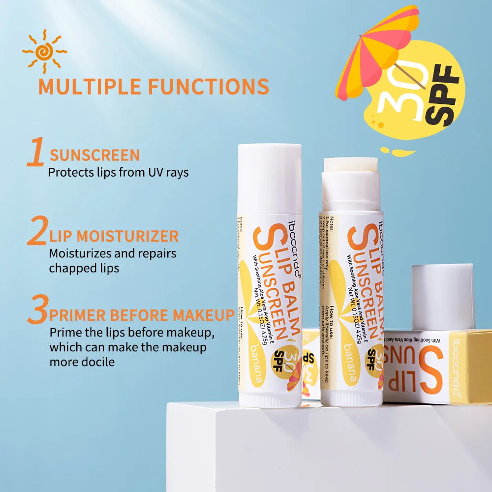 Sunscreen Lip Balm SPF 30 Moisturizing Flavor Variants - Smarsty