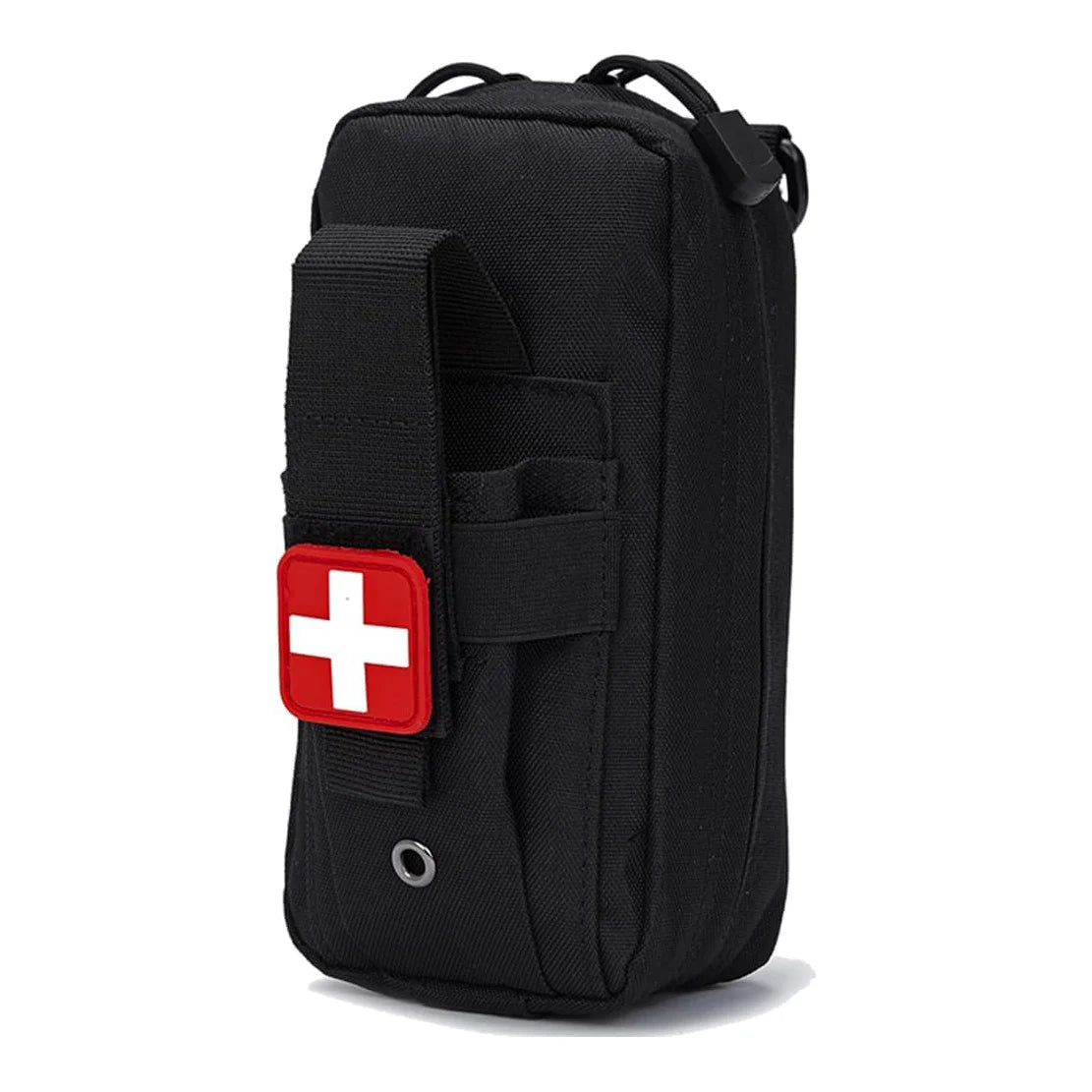 Tactical MOLLE Medical Pouch, Rip-Away EMT First Aid Pouch IFAK Trauma Kit Everyday Carry Survival Bag Include Cross Patch by Smarsty
