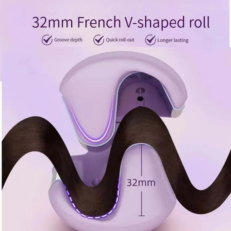 32MM Automatic Electric Curling Iron for Long Lasting Curls - Smarsty
