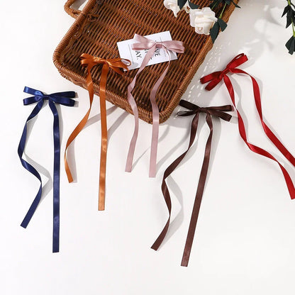 Fabric Hair Bow Clips Set for Women and Girls - Smarsty