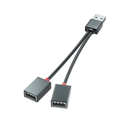 Car USB Hub 1 In 2 Out Charging Cable CompactLight - Smarsty