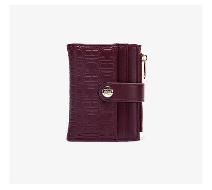 CH Women's Wallet Premium Sense Fashion Women's Card Bag Temperament Convenient Carrying Women's Small Bag Elegant High Quality - Smarsty