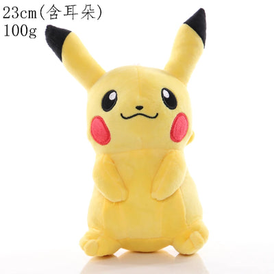 Cute Pikachu Plush Toy Pokemon Charmander Squirtle Bulbasaur Stuffed Doll Eevee Scorbunny Gengar Snorlax Christmas Gifts - Smarsty