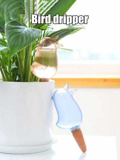 Automatic Plant Watering Bird Drop Irrigation Garden Home Use Percolator Drip Feeder for Potted Plants