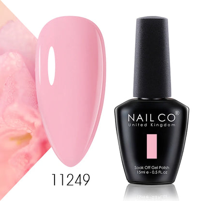 NAILCO 15ml Gel Top Coat and Base Coat for Long-Lasting Shine - Smarsty