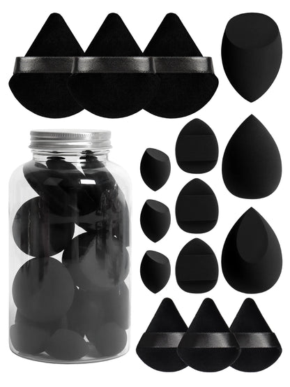 Spring Cosmetic Puff Set with Mini Makeup Eggs and Cushions - Smarsty