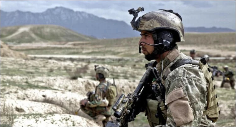 ABBREE CS Tactical Antenna SMA-Female Dual Band VHF UHF 144/430Mhz Foldable For Walkie Talkie Baofeng UV-21 UV-5R QuanSheng K5 - Smarsty