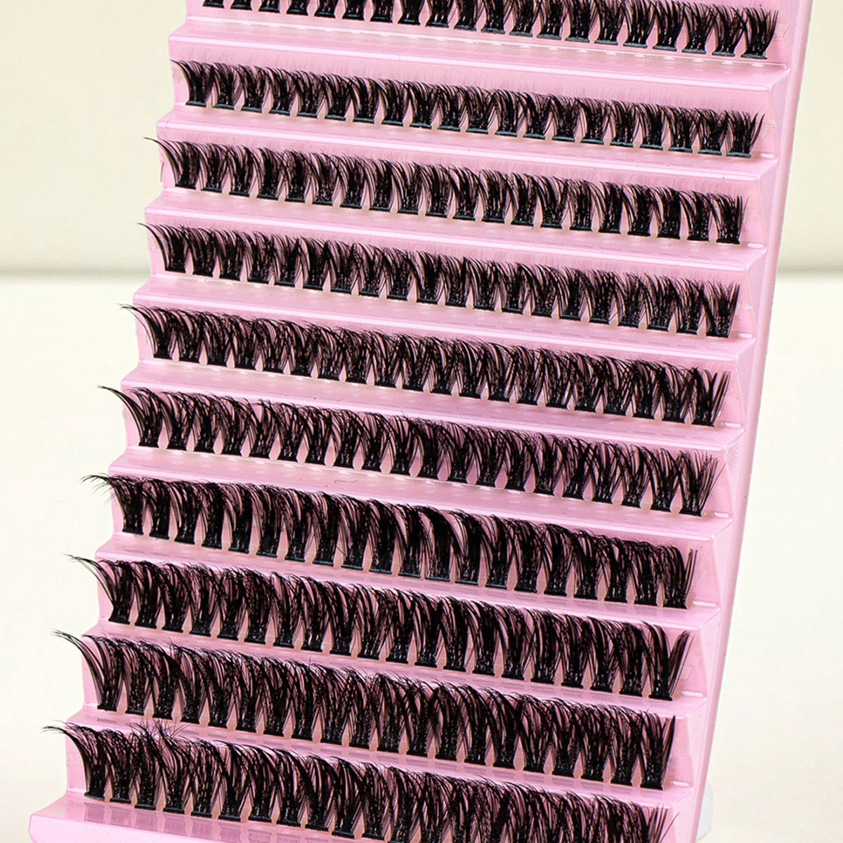 DIY Eyelash Extension Kit with 200pcs D Curl Clusters - Smarsty