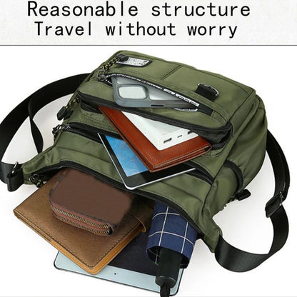 Waterproof Crossbody Bag For Travel And Work Anti Theft - Smarsty